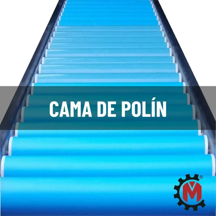 cama de polin para cintas transportadoras